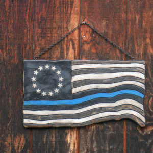 Betsy Ross Thin Blue Line Flag