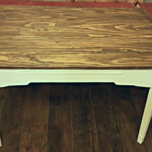 Hand crafted kitchen table. country table. Rustic table.