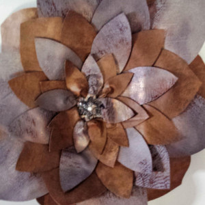 Leather Wall Flower