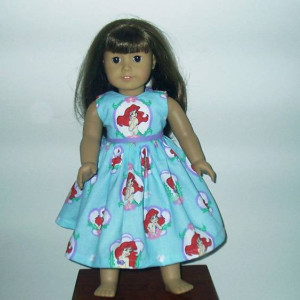 NEW Handmade Matching 18" Doll Dress Fit American Girl (Any Fabric You Choose, Match Girl's Dress)