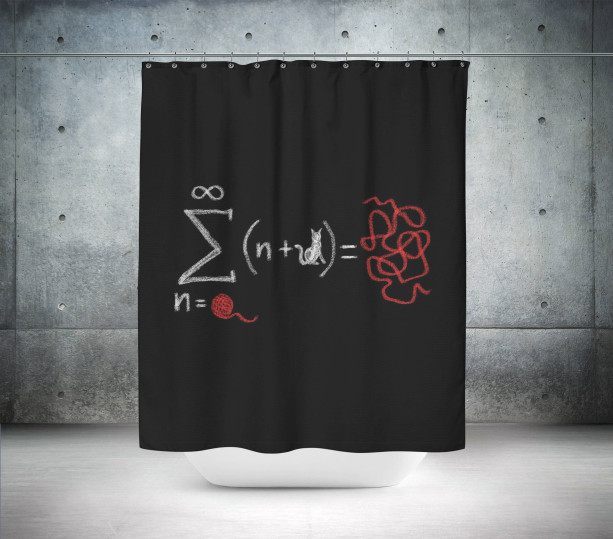 Theory Shower Curtain