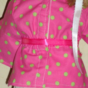 Sweet Polka Dot Hippie Doll Clothes Outfit