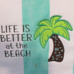 Life is Better Beach Towel