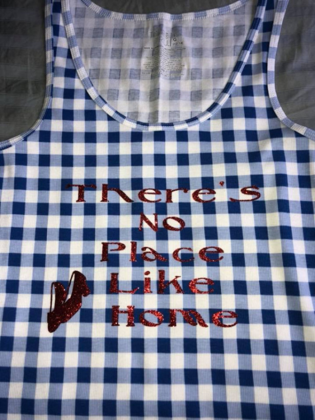 There's No Place Like Home Tank top size lg