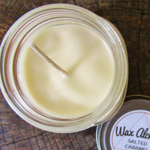 Salted Caramel 8 oz Soy Candle 