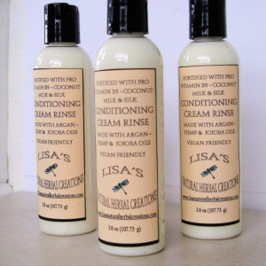Conditioning Cream Rinse with pro Vitamin B5, coconut milk, silk amino acid, Natural Hair Conditioner Hair Moisturizer Natural Conditioner