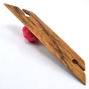 8" Weaving Shuttle For Inkle Weaving Card Or Tablet Weaving Belt Weaving Handcrafted From Red Oak