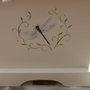 Keepsake Chest Memory Box - Butterfly and Dragonfly