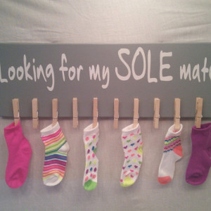 Missing Socks, Laundry Sign, Mother's Day Gifts, Laundry Room Sign, Lost Socks, Mothers Day, Sole Mate, Sole Mate, Socks Sign, Gift Ideas