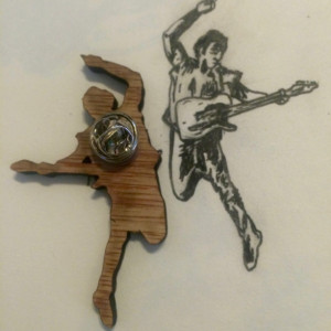 Bruce Springsteen Born In The USA Wooden pin