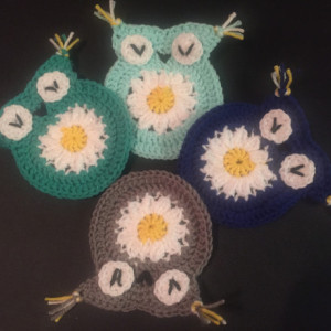 Owl Coasters (Set of 4)