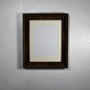 Picture frame 8x10 off white mat 8x12, 8.5x11, 9x12 or custom mat