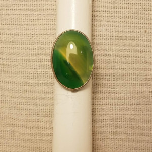 Green Gaze Gemstone Ring