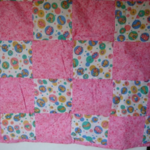 Ducks and Bears Oh My! Cotton Patchwork Quilt for Baby