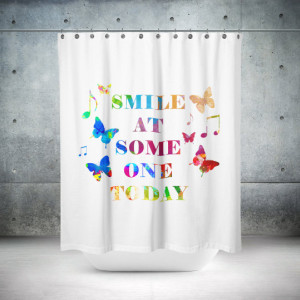 Smile Shower Curtain