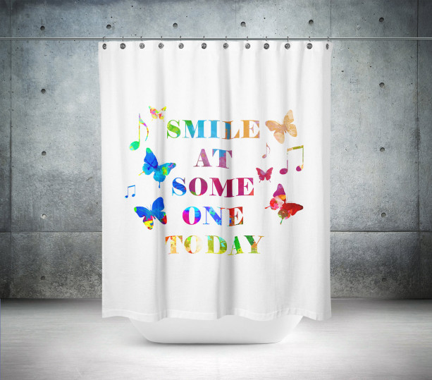 Smile Shower Curtain