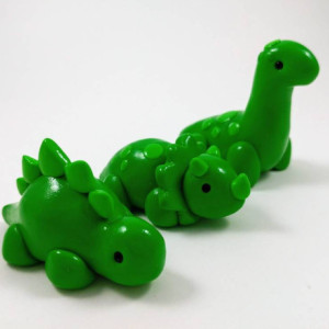 Cute Dinosaur Figures can be used as cute Birthday Cake Toppers 