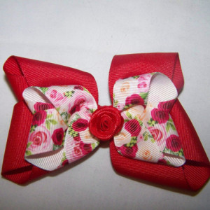 Handmade Ribbon Bow Barrette