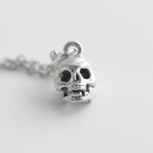Tiny Skull Necklace
