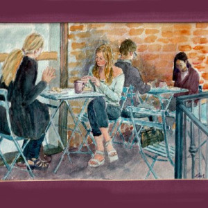 Coffee terrace social 