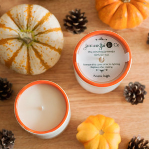 Pumpkin Souffle Scented Candle, Soy Wax Candle, Coworker Gift, Home Decor, Gift for Her, Gift for Wife, Mother's Day Gifts, Valentine Gifts