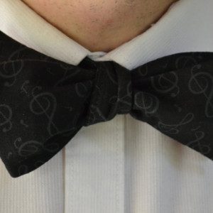 Black Bow Tie, Music Bow Tie, Musical Bow Tie, Self-Tie Bow Tie, Self Tie Bowtie, Black Bowtie, Necktie, Men's Bow Tie, Men's Bowtie, Tie