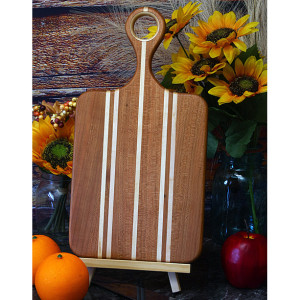 Handcrafted Long Handled Small Cutting Board, Charcuterie Board