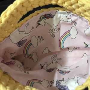Unicorn purse / unicorn bag / rainbow unicorn
