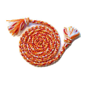 Jump Rope, Red, Yellow, White and Orange, This is A Firecracker