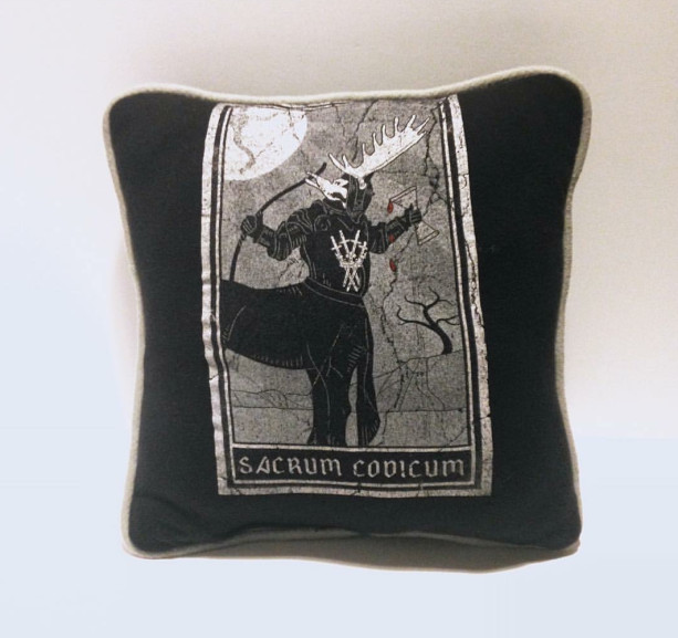 Sacrum Codicum T-shirt pillow