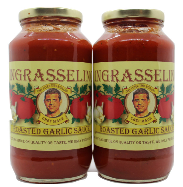 Roasted Garlic Sauce by INGRASSELINO PRODUCTS, 2 Pack