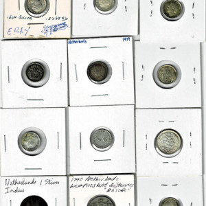 12 EXTREMELY RARE(1790) VF SILVER CIOINS OF THE NETHERLAND EXQUSITE NEVER TO BE SEEN AGAIN