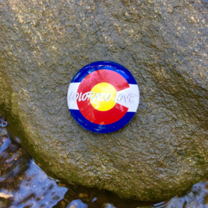 Colorado Love Large Magnet, Colorado Native, Colorado Pride, Colorado Flag, Magnetic Board, Memory Board, Locker, Office, Cubicle,