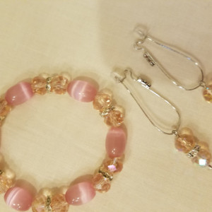 Bracelets with matching earrings 