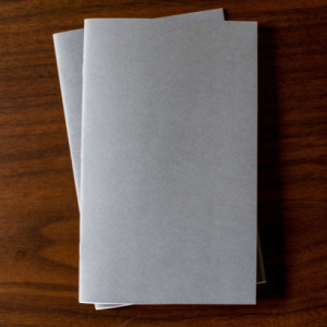 Dark Gray Notebook 5 Pack - 5.25 x 8.25 diary journal bulk notebooks party favors sketchbook party favors wedding logo free blank flat rate shipping