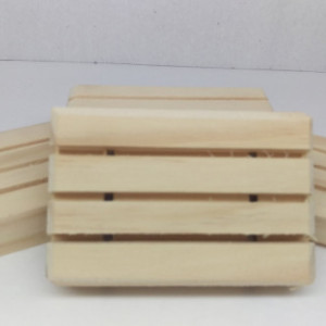 100 Yellow Pine Soap Dishes
