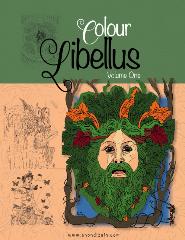 Colour Libellus Volume One, Adult Coloring book