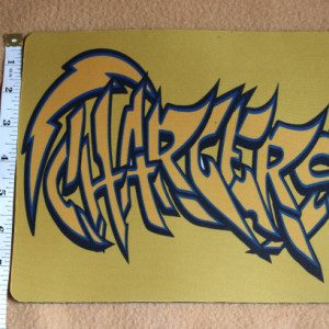 Los Angeles Football-Chargers High Quality Mouse Pad