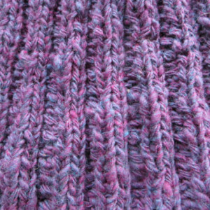  Beanie Hat Watch Cap Hand Knitted with Hand Spun 100% Wool - KINKAID'S LUPINE by Kat
