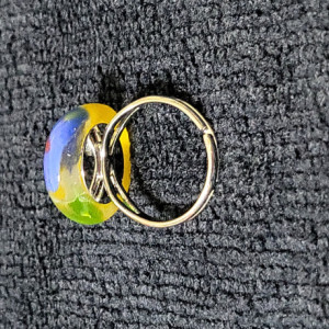 Stained Glass Art Ring