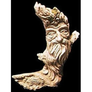 Lord Of The Wood Greenman Statue Celtic Pagan Wicca Tree Spirit Fantasy Forest Man Face Renaissance Medieval Folklore Home Garden Decor