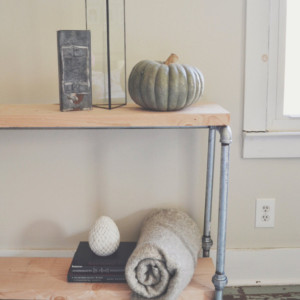 The Thomas - Wooden Pipe Console Table