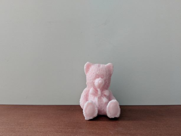 Teddy Bear Decorative Soap  - set of 8 - Pink