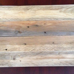 Re-pourposed plank panels