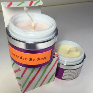 3 Organic Scented Candles