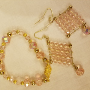 Bracelets with matching earrings 