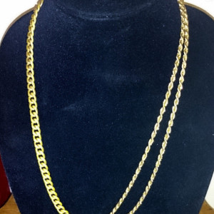 Multi Strand Gold Chain. Layered Necklace, Gold Necklace