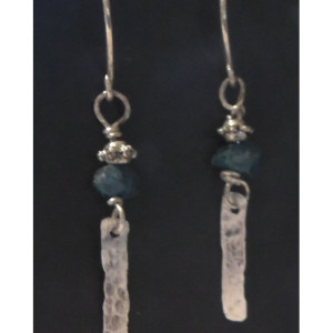 Sterling and Apatite Earrings