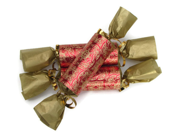 Family Jigsaw Puzzle Christmas Cracker - Set of Four Crackers