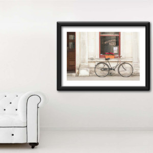 Rustic Photography, Bike Photo, "The Bookstore"